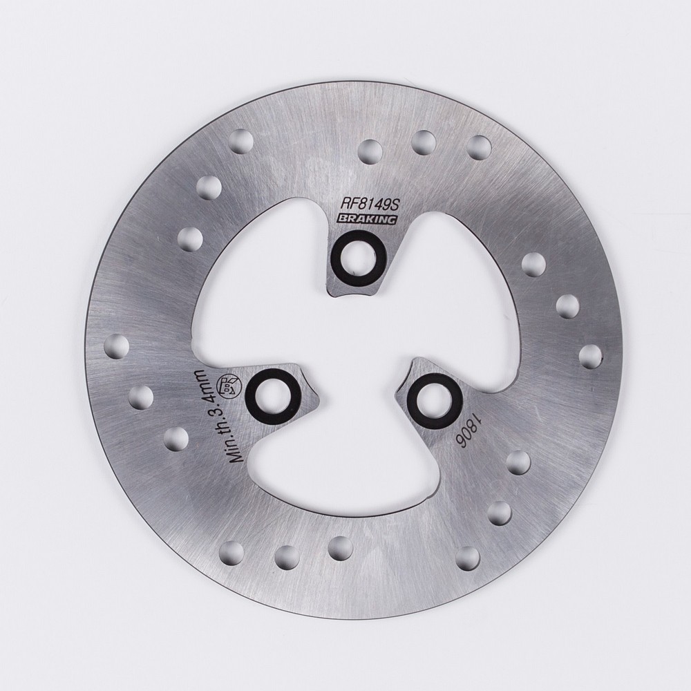 féktárcsa első R-FIX BRAKING SUZUKI ADDRESS AH V (Rear Drum Model) 100 1991-1993